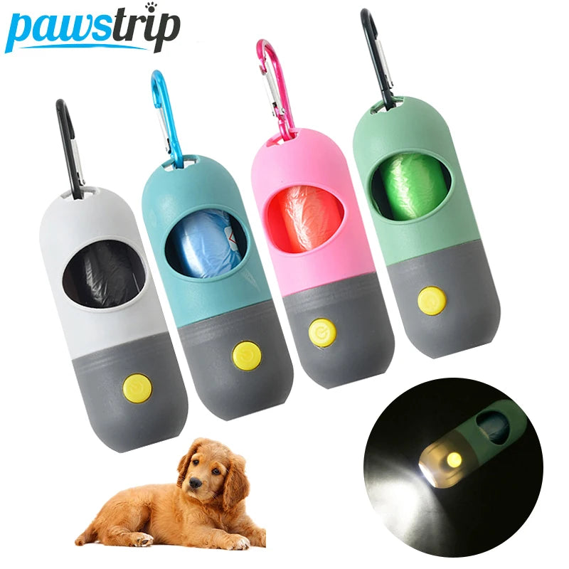 LED Pet Waste Bag Dispenser